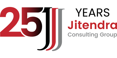 Jitendra Consulting Group _ 25 Years Logo